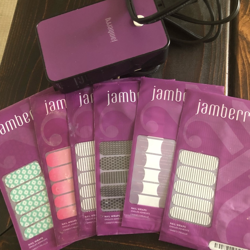 Jamberry Nail Wraps and Heater